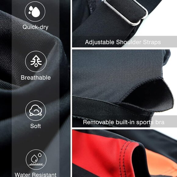 Women Black 3 Athletic Suit - Picture 5 of 7